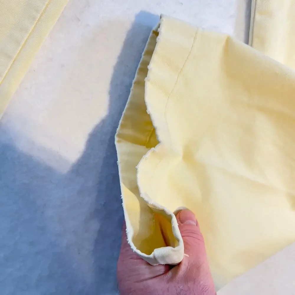 J. Crew Pale Yellow Men’s Chinos